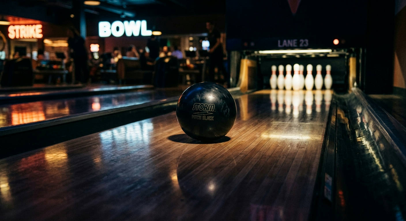 Storm Pitch Black Solid Urethane Bowling Ball Review image 1